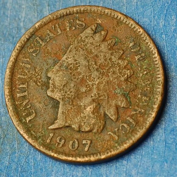 Other - 🌟1907 Indian Head Cent Penny 1c Lot w1513🌟